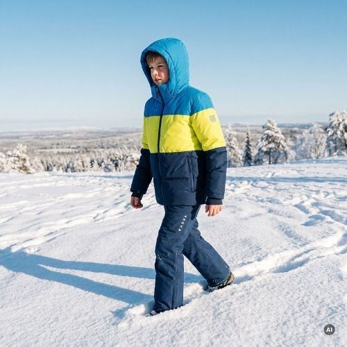 Kinder-Skijacke KADVA Dashy JR WP 5K/3K blau