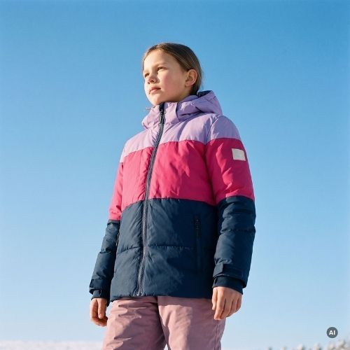Kinder-Skijacke KADVA Dashy JR WP 5K/3K rosa