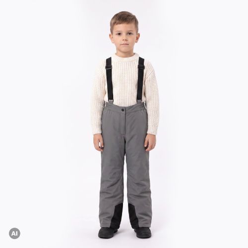 Kinder-Skihose KADVA Moky JR WP 8K/5K Silber
