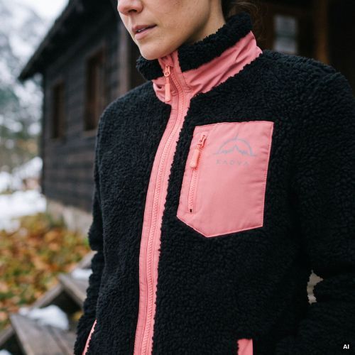 Damen Fleecejacke KADVA Rodvik WMNS Schwarz