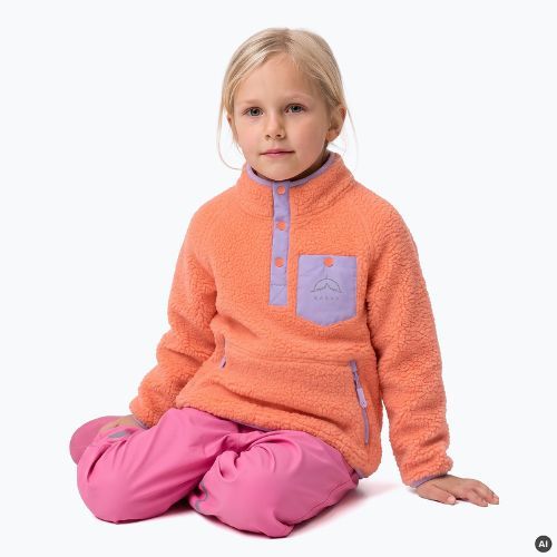 Kinder-Fleecejacke KADVA RODIA KDG Orange