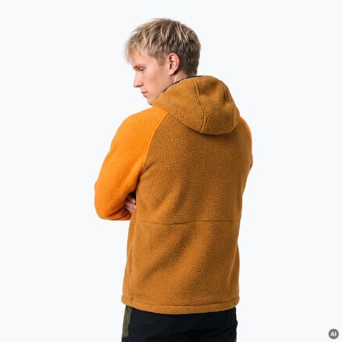 Herren-Fleecejacke KADVA RODIA braun