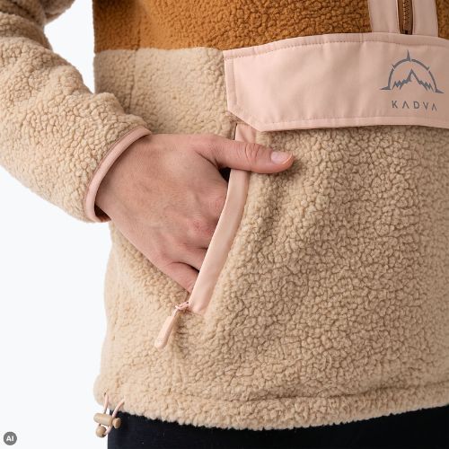 Damen Fleecejacke KADVA RODIA WMNS beige