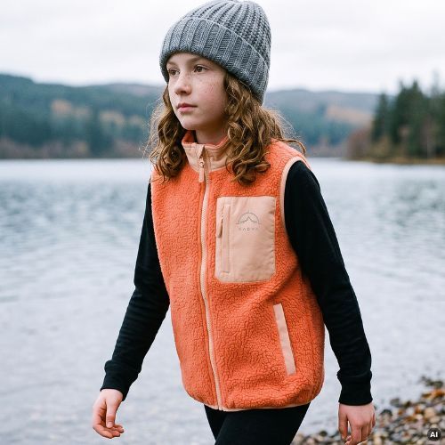 Kinderweste KADVA RODVIK VEST orange