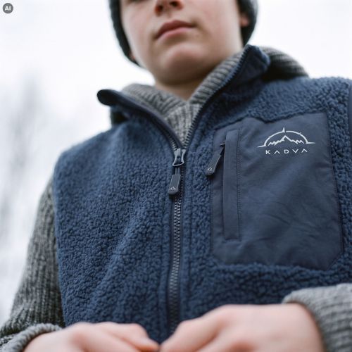 Kinderweste KADVA RODVIK VEST marineblau