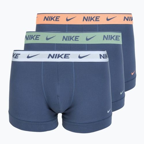 Herrenboxershorts Nike Cotton Stretch Trunk 3 pairs mineral