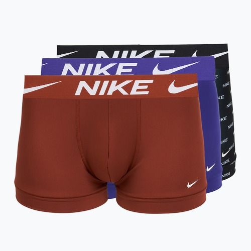 Herrenboxershorts Nike Dri-Fit Essential 3 pairs black nike print/mars stone/deep night