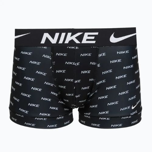 Herrenboxershorts Nike Dri-Fit Essential 3 pairs black nike print/mars stone/deep night