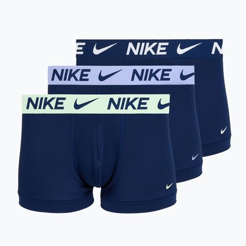 Herrenboxershorts Nike Dri-Fit Essential Micro Trunk 3 pairs navy