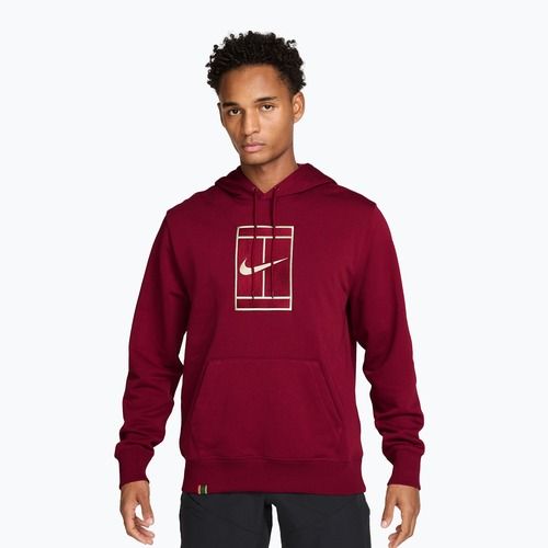 Herrenpullover Nike Court team red/pale ivory