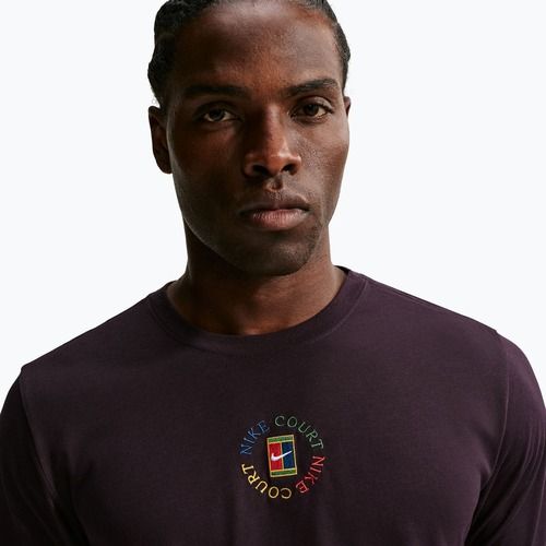 Poloshirt Nike Court Dri-Fit Burgundy Ash