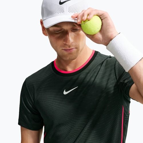 Poloshirt Nike Court Slam Aero-Fit Black Spruce/White