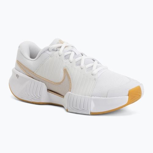 Damen Tennisschuhe Nike GP Challenge Pro white/summit white/linen/light orewood brown