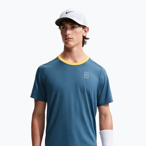 Herren-Shirt Nike Court Dri-Fit Advantage new slate/laser orange/white