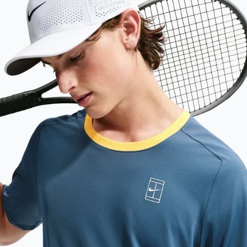 Herren-Shirt Nike Court Dri-Fit Advantage new slate/laser orange/white