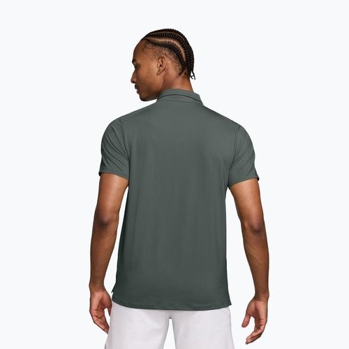 Herren Tennis-Poloshirt Nike Court Dri-Fit Advantage camo green/cucumber calm