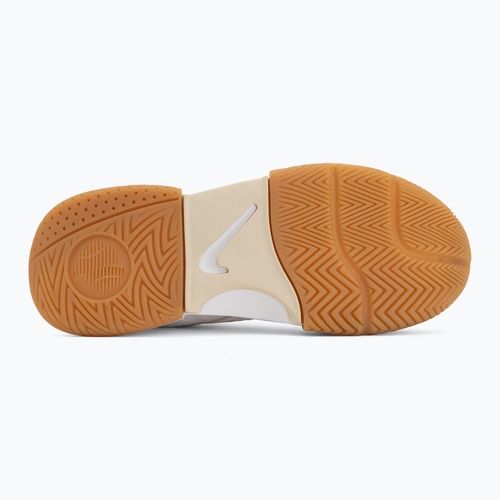 Herren-Tennisschuhe Nike Court Lite 4 White/Summit White/Linen/Light Orewood Brown