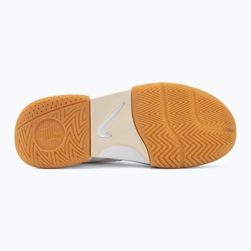 Damen Tennisschuhe Nike Court Lite 4 White/Summit White/Linen/Light Orewood Brown