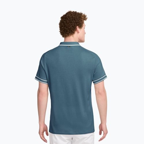 Herren-Tennisshirt Nike Court Heritage smokey blue/smokey blue