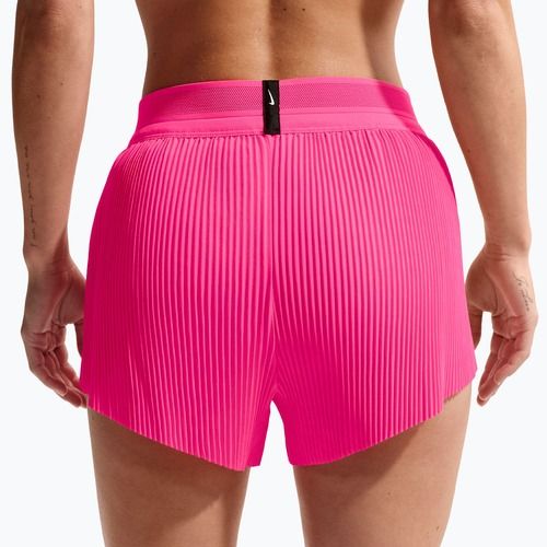 Damen-Laufshorts Nike AeroSwift Dri-Fit ADV Mid-Rise 3" hyper pink/black