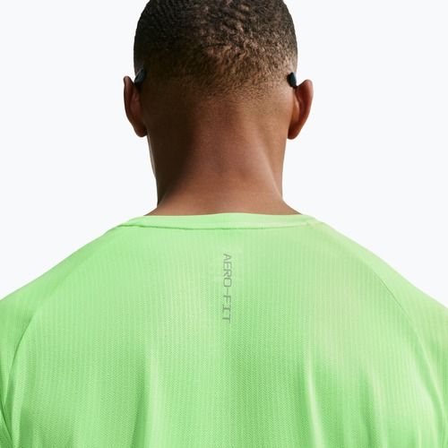 Herren-Laufshirt Nike Stride volt/light silver