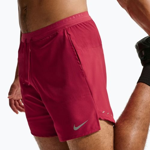 Herren-Laufshorts Nike Stride Dri-Fit 2in1 7" tough red