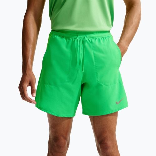 Herren-Shorts Nike Stride Dri-Fit Brief-Lined 5" green spark