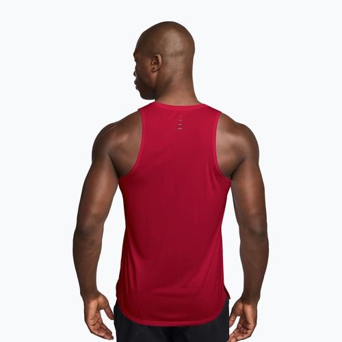 Herren-Laufshirt Nike Stride tough red