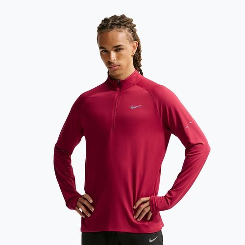 Laufsweatshirt für Herren Nike Stride 1/4 Zip Dri-Fit tough red