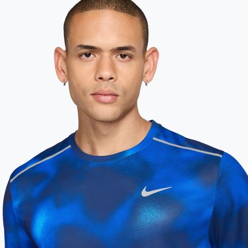 Herren-Laufshirt Nike Miler midnight navy