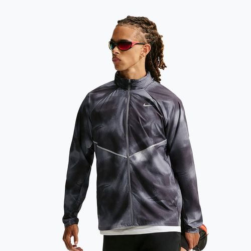 Laufjacke für Herren Nike Miler black/smoke grey