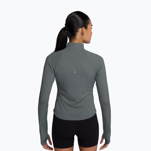 Laufpullover für Damen Nike Tempo Dri-Fit 1/4 Zip cool grey