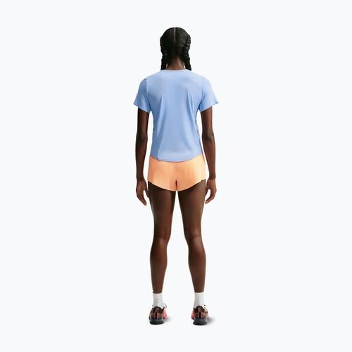 Damen-Laufshirt Nike AeroSwift aluminum/atomic pink