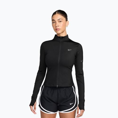 Laufpullover für Damen Nike Swift Dri-Fit Full Zip black