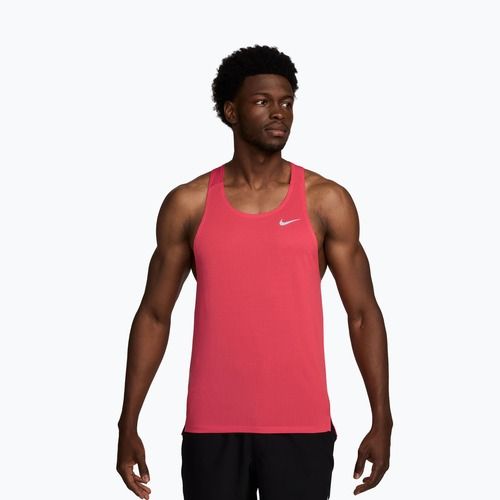 Herren-Laufshirt Nike Fast Dri-Fit fusion red