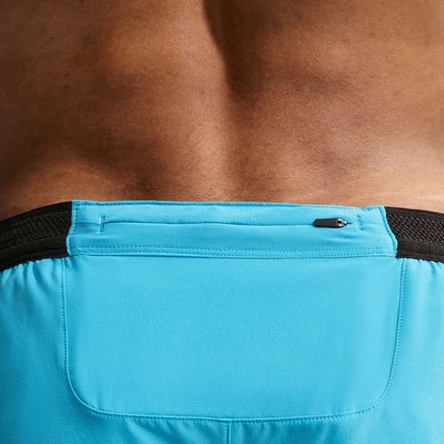 Herren-Laufshorts Nike AeroSwift light current blue/black