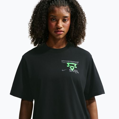 Damen-Laufshirt Nike Swift Dri-Fit black/no color/illusion green