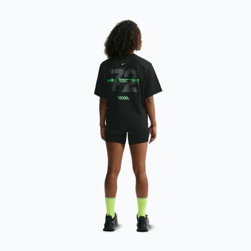 Damen-Laufshirt Nike Swift Dri-Fit black/no color/illusion green