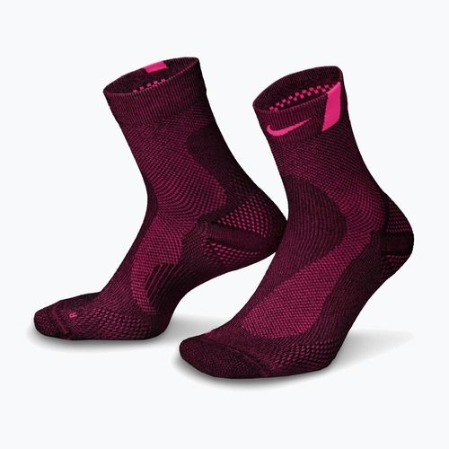 Socken Nike Run Lightweight Micro Crew Black/Hyper Pink/Hyper Pink