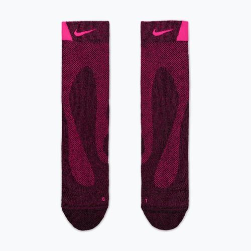 Socken Nike Run Lightweight Micro Crew Black/Hyper Pink/Hyper Pink