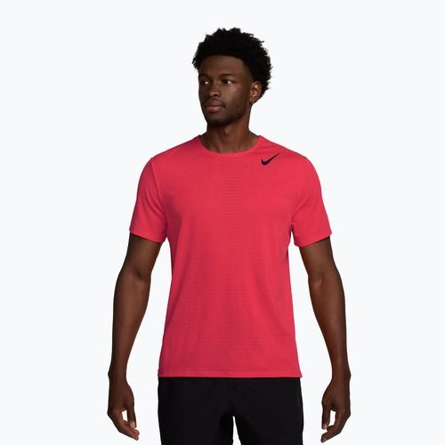 Herren-Laufshirt Nike AeroSwift fusion red/black