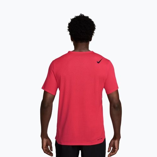 Herren-Laufshirt Nike AeroSwift fusion red/black