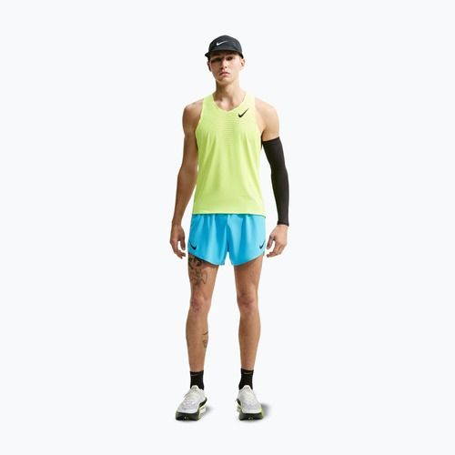 Herren-Laufshorts Nike AeroSwift light current blue/black