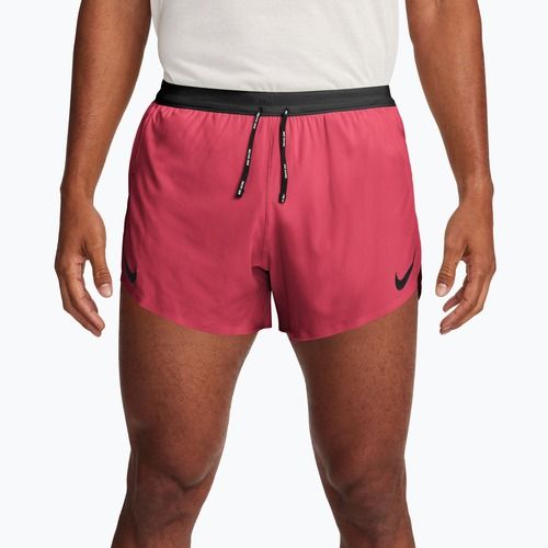 Herren-Laufshorts Nike AeroSwift fusion red/black