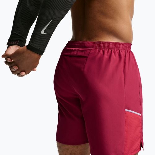 Herren-Laufshorts Nike Miler tough red/sport red
