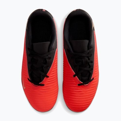 Kinder-Fußballschuhe Nike Jr. Phantom 6 Low Club bright crimson/bright crimson/black