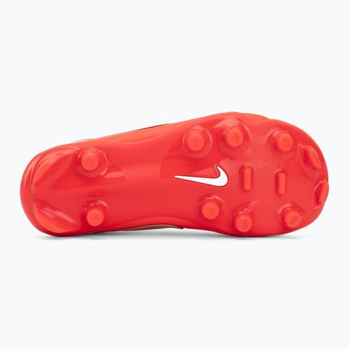 Kinder-Fußballschuhe Nike Jr. Tiempo Maestro Academy white/bright crimson/blur