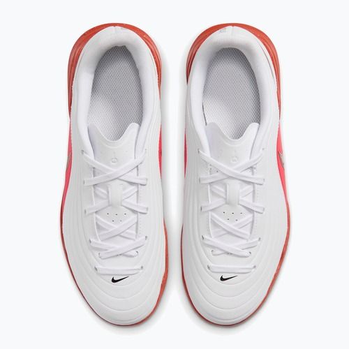 Kinder-Fußballschuhe Nike Jr. Tiempo Maestro Club white/bright crimson/blur