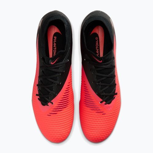 Herren-Fußballschuhe Nike Phantom 6 High Academy bright crimson/black/blur
