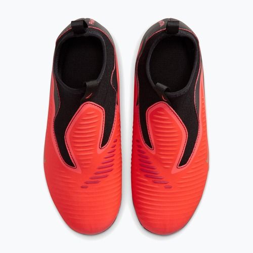 Kinder-Fußballschuhe Nike Jr. Phantom 6 High Academy Bright Crimson/Bright Crimson/Black